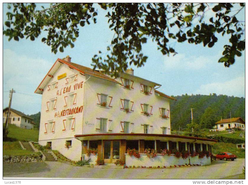 88 / XONRUPT LONGEMER / HOTEL RESTAURANT / A L EAU VIVE / RARE CPSM - Xonrupt Longemer