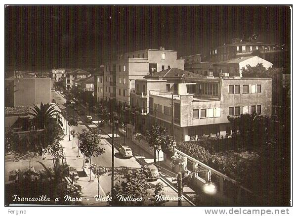 1632/FG/08 - FRANCAVILLA A MARE (CHIETI) - Viale Nettuno - Notturno - Chieti