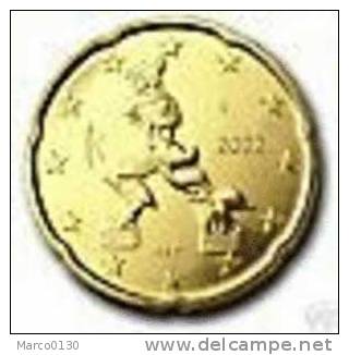 ITALIE 20 Cts 2002 - Italy