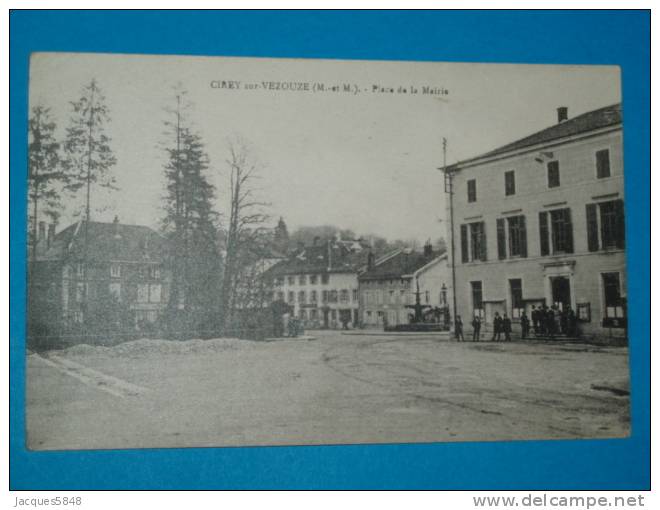 54) Cirey Sur Vezouze - Place De La Mairie  - Année  - EDIT Robert.mo - Cirey Sur Vezouze