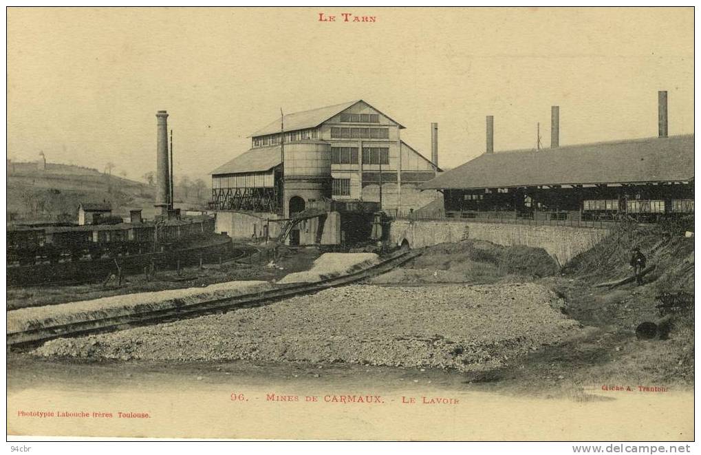 CPA (81)mines De CARMAUX   Le Lavoir - Carmaux