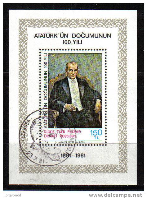 Türkisch-Zypern -1981 (Mi.:Bl.:2) Gestempelt - Unused Stamps