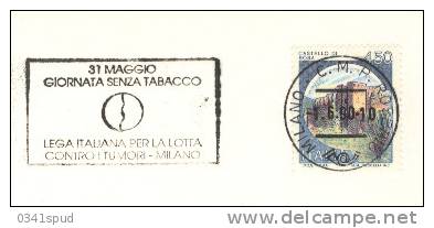 1990 Italia  Milano Tabac Tabacco  Tobacco Cancro Cancer - Tabak