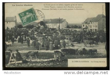 48 SAINT CHELY D'APCHER  Le Champ De Foire - Saint Alban Sur Limagnole