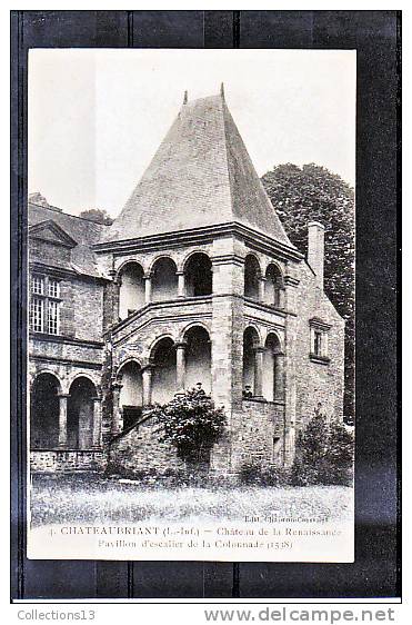 LOIRE ATLANTIQUE - Châteaubriant - Château De La Renaissance - Pavillon D'escalier De La Colonnade - Châteaubriant