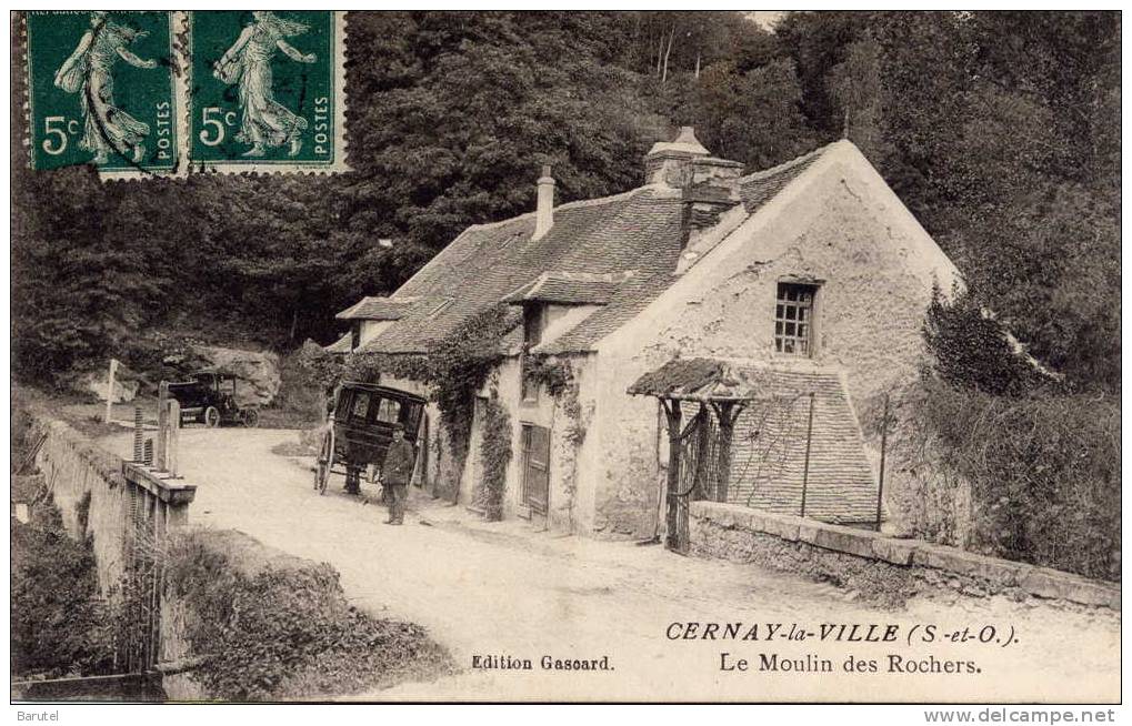 CERNAY LA VILLE - Le Moulin Des Rochers - Cernay-la-Ville