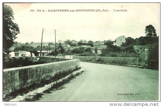 CHARENTE MARITIME - Ref No 17228- Dampierre Sur Boutonne - L Arrivee   -bon Etat - Dampierre-sur-Boutonne