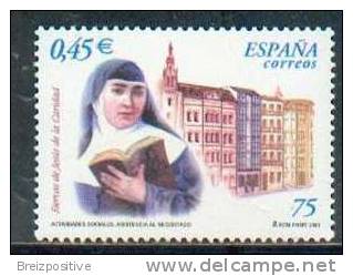 Espagne Spain 2001 - Congregation Siervas De Jesus De La Caridad - MNH - Theologians