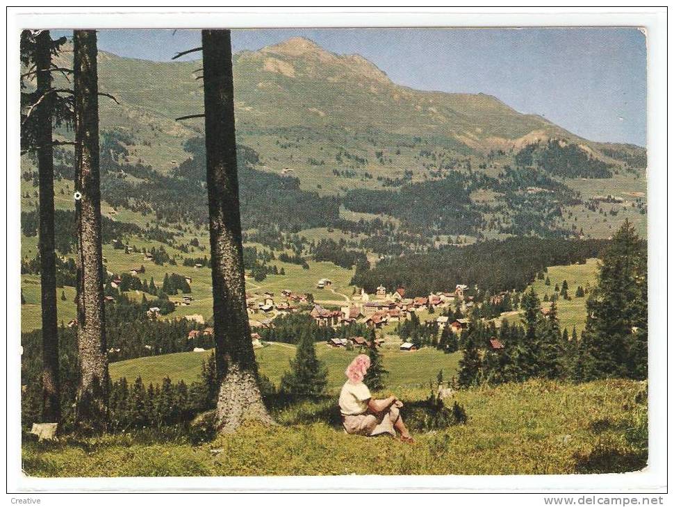 Lenzerheide Gegen Stätzerhorn 1968 - Lantsch/Lenz