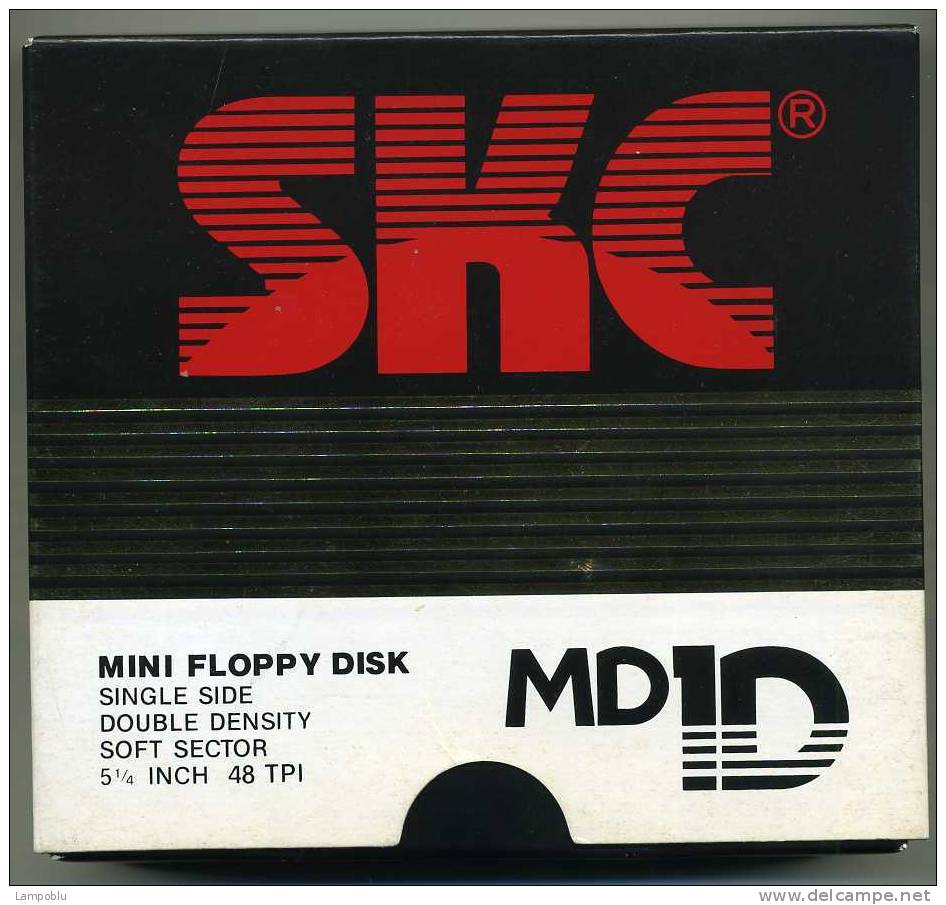 Confezione 10 Mini Floppy Disk - SS DD - 5.25 Disks