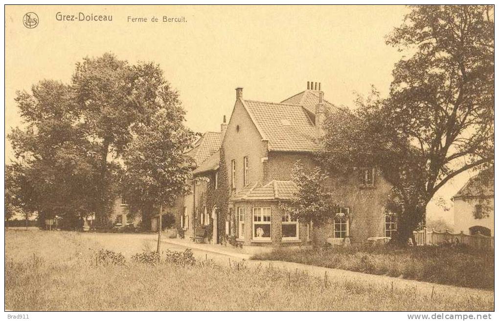 Grez-Doiceau: Ferme De Bercuit +/- 1950 - Grez-Doiceau