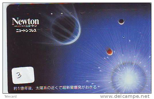 NEWTON Sur Telecarte (3) - Espace