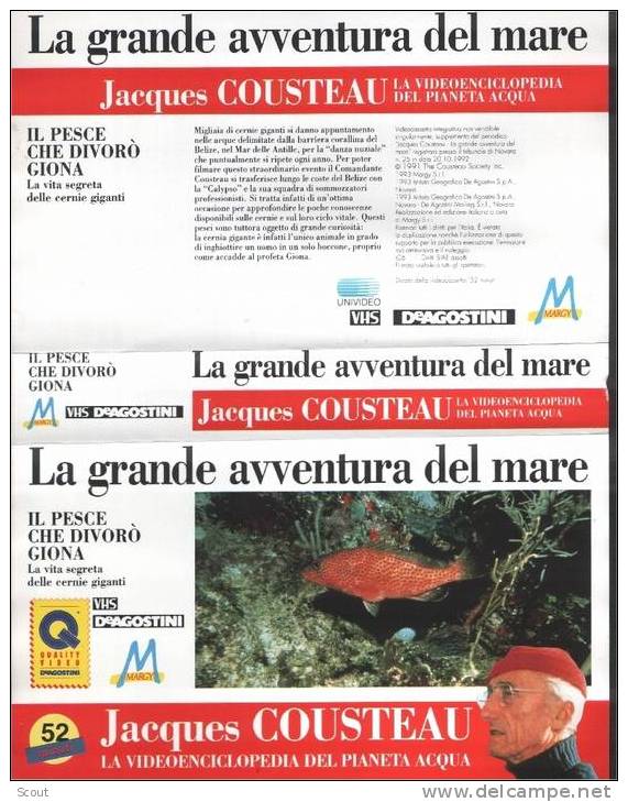 LA GRANDE AVVENTURA DEL MARE - IL PESCE CHE DIVORO´ GIONA - Dokumentarfilme