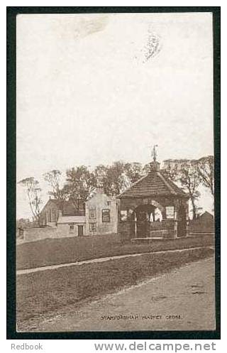 Early Postcard Stamfordham Market Cross & Bay Horse Inn Newcastle Under Lyne Lancashire - Ref A27 - Autres & Non Classés