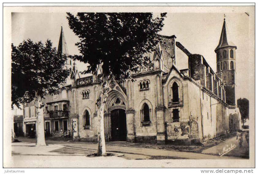 Castelnaudary-eglise Saint-jean Cpa Bon état - Castelnaudary