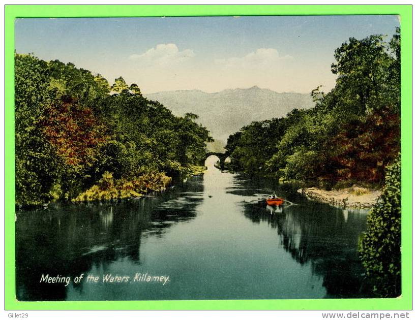 KILLARNEY, IRLANDE - MEETING OF THE WATERS - ANIMATED - LAWRENCE PUBLISHER - - Kerry