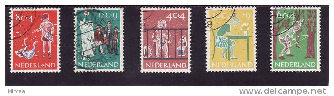 Pays-Bas Yv.no.712/6 Obliteres - Gebraucht