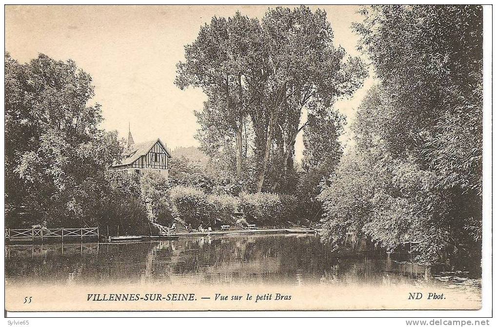 VILLENNES SUR SEINE- Vue Sur Le Petit Bras - Villennes-sur-Seine