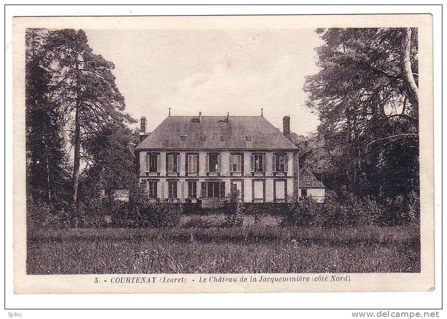 COURTENAY - Le Château De La Jacqueminière (côté Nord) - Courtenay