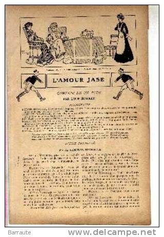 Feuillet De 1908 COMEDIE En 1 ACTE De SONOLET Illustré Par René VINCENT En 1907. - Franse Schrijvers