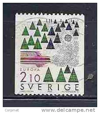 SWEDEN - EUROPA CEPT -  Yvert # 1377  - VF USED - 1986