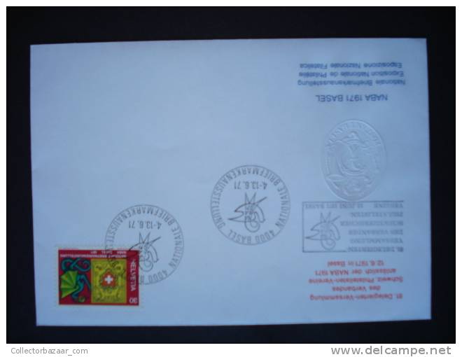 URUGUAY FDC COVER Topic Fauna Switzerland Dove Bird - Columbiformes