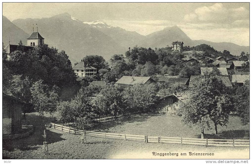 CPA (SUISSE - A )   RINGGENBERG AM BRIENZERSEE - Brienz