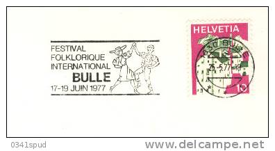 1977 Suisse Bulle  Danse Danza Dance Folklore - Tanz