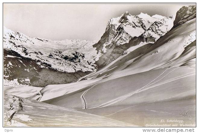 Grindelwaldtal Mit Wetterhorn - Grindelwald