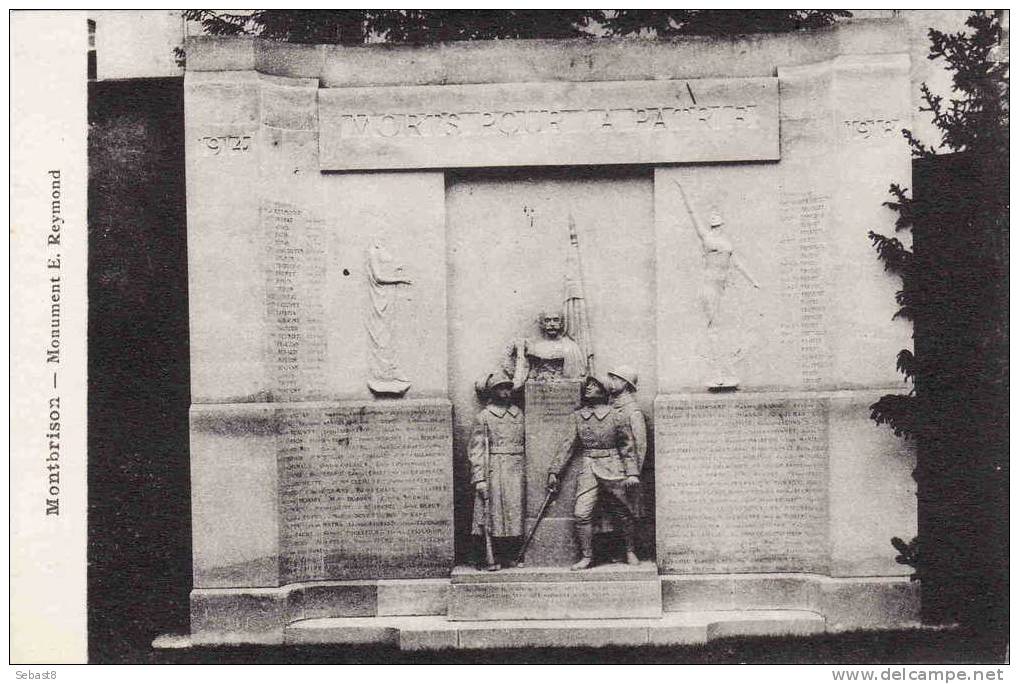 MONTBRISON MONUMENT E.REYMOND - Montbrison