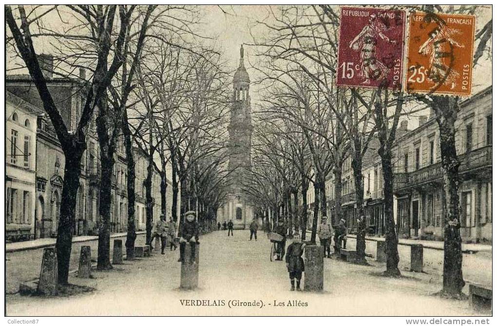 33 - GIRONDE - VERDELAIS - LES ALLEES - Verdelais