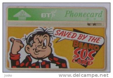 BEANO SOS CARD  ( England ) * Humor - Humour - BT Edición Publicitaria