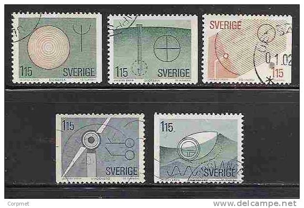 SWEDEN - NERGIES - SOURCES OF RENEWAL ENERGY - Yvert # 1078/82 - VF USED - Other & Unclassified