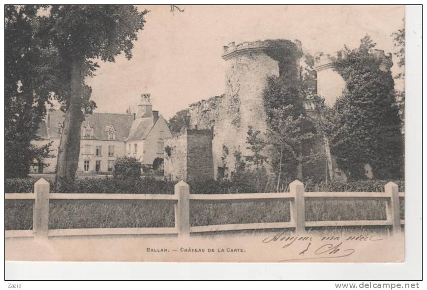 37.203/ BALLAN - Chateau De La Carte - Ballan-Miré