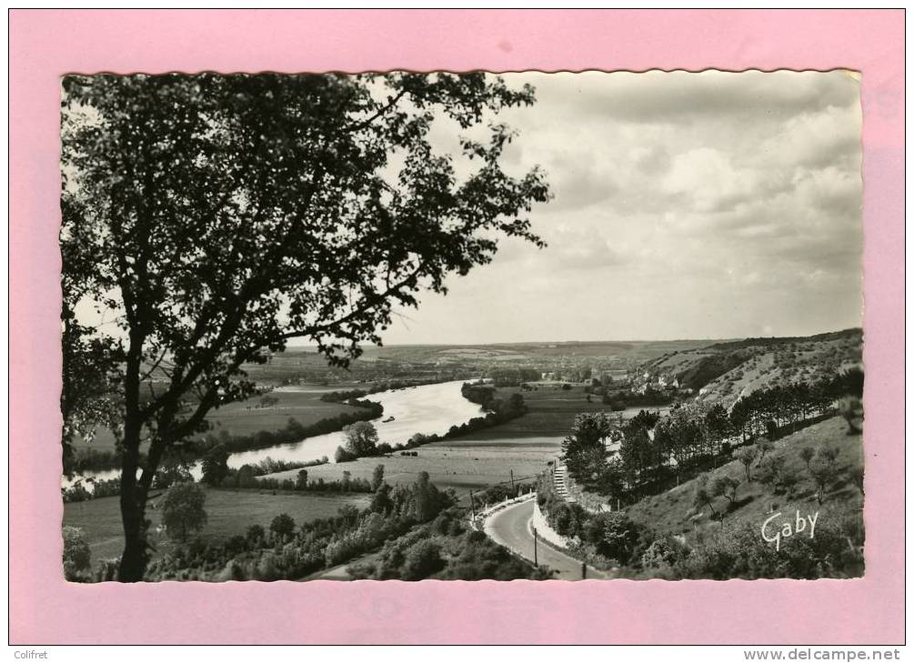 95 - La Roche-Guyon  La Vallée De La Seine Vers Bonnières - La Roche Guyon