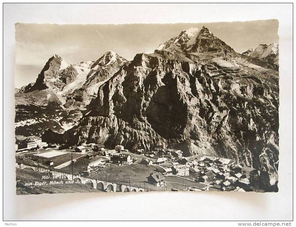 MÜRREN  - Suisse    194050´s   VF  D21468 - Mürren