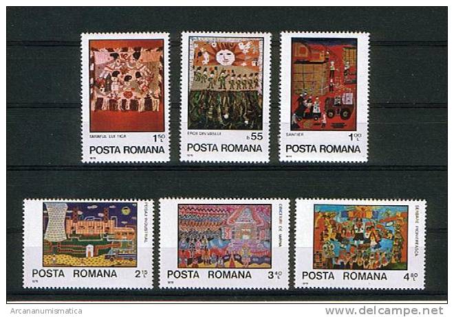 ROMANIA/RUMANIA  1.979  Y&t 3149/54    Serie Completa  ENFANT    SDL-40 - Verzamelingen