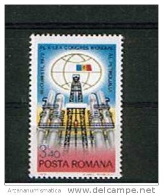 ROMANIA/RUMANIA  1.979  Y&t 3163  Serie Completa  Congreso Internacional Del Petroleo    SDL-44 - Verzamelingen