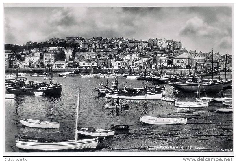 ENGLAND - REAL PHOTO -  THE HARBOUR, ST IVES - St.Ives