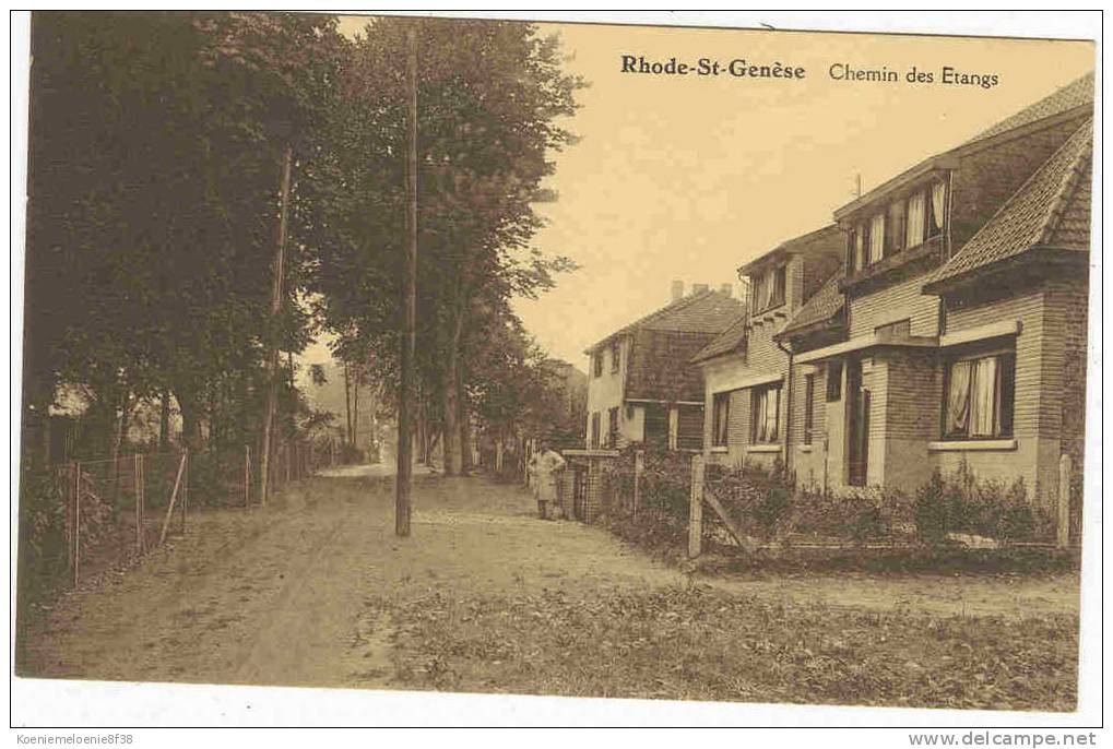 RHODE-ST-GENÈSE - CHEMIN DES ETANGS - Rhode-St-Genèse - St-Genesius-Rode