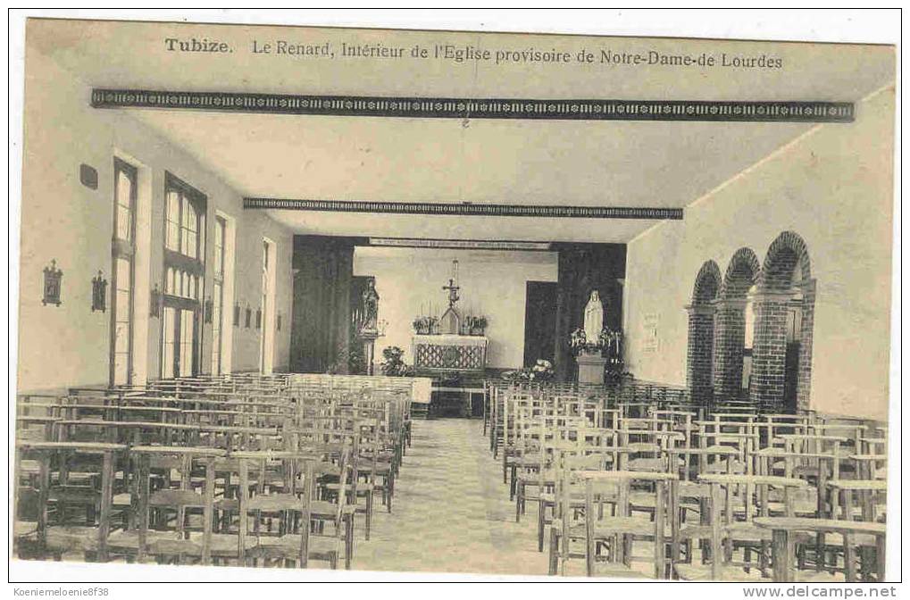 TUBIZE - LE RENARD INTERIEUR DE L'EGLISE .. - Tubize