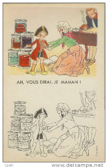 Coloriage Chanson Ah Vous Dirais-je Maman Publicité Nestlé - Nestlé