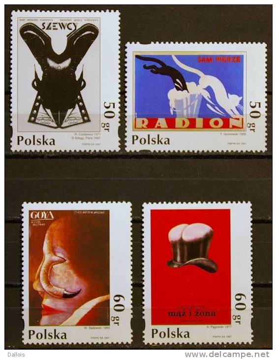 Pologne - 1997 - Affiches De Theatre - Posters - Neufs - Zonder Classificatie