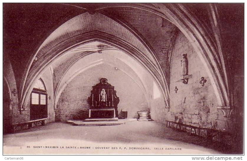 83 - Saint-Maximin La Sainte-Baume : Couvent Des P. P. Dominicains. Salle Capilaire - Saint-Maximin-la-Sainte-Baume