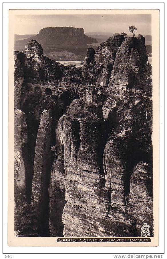 SACHS.SCHWEIZ - BASTEI - Brücke - Bastei (sächs. Schweiz)