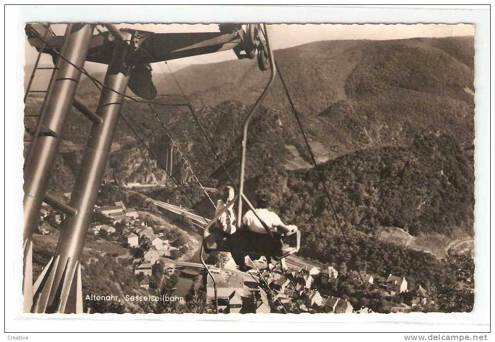 Altenahr Sesselseilbahn ,foto Und Verlag .Görtz - Gelaufen 1959 - Bad Neuenahr-Ahrweiler