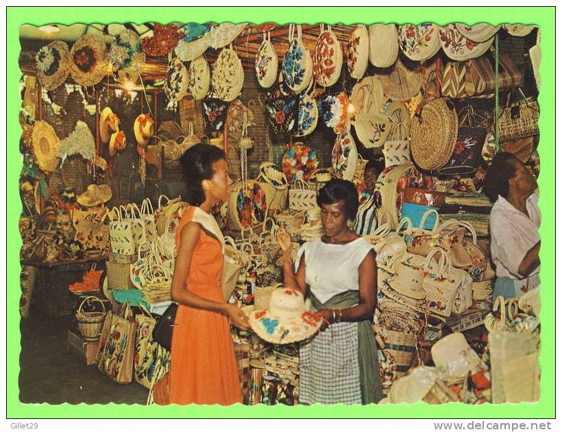 KINGSTON, JAMAIQUE - STRAW SECTION, VICTORIA CRAFTS MARKET - ANIMÉE - - Jamaica