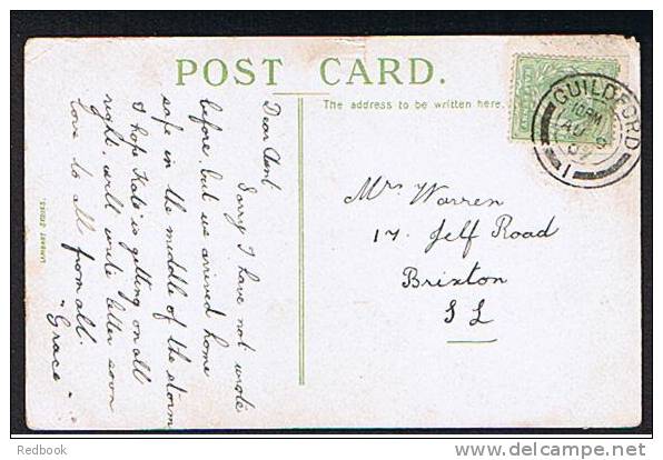 1907 Postcard Tram Oxford Street Reading Berkshire - Ref B114 - Reading