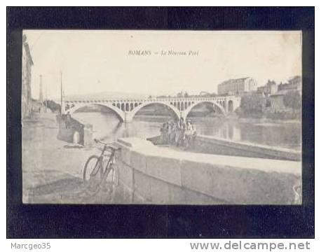 28083 Romans Le Nouveau Pont édit.chirouze Vélo Animée   Belle Carte - Romans Sur Isere