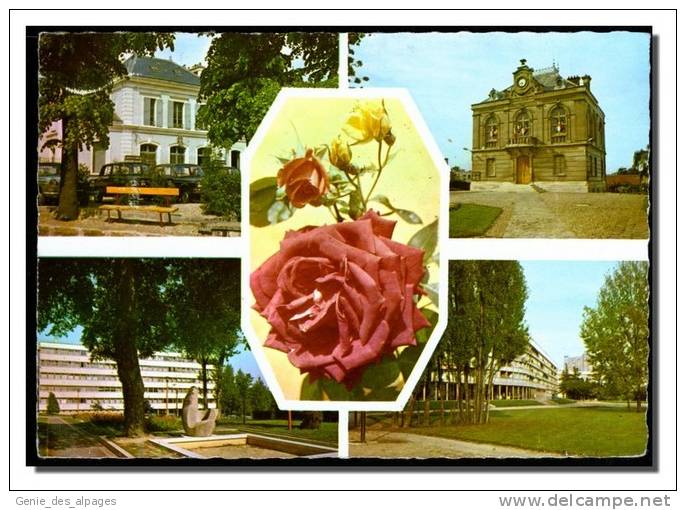 92 FONTENAY Aux Roses, Multivues, CPSM 10x15 Voyagé En 1969 - Fontenay Aux Roses